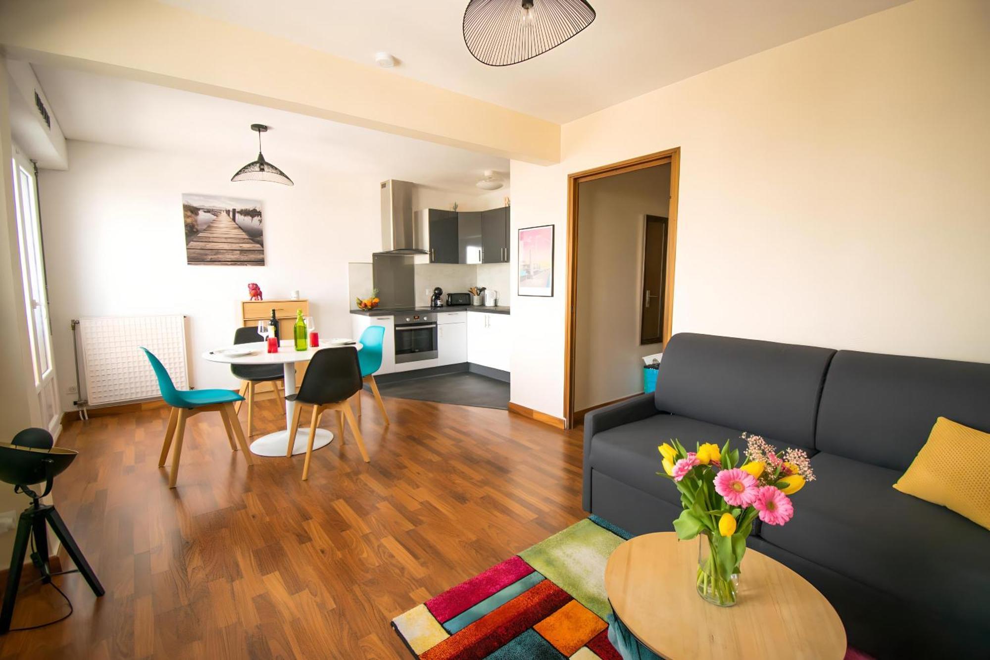 Grand Studio Avec Parking A 10 Minutes Des Plages Lorient Buitenkant foto
